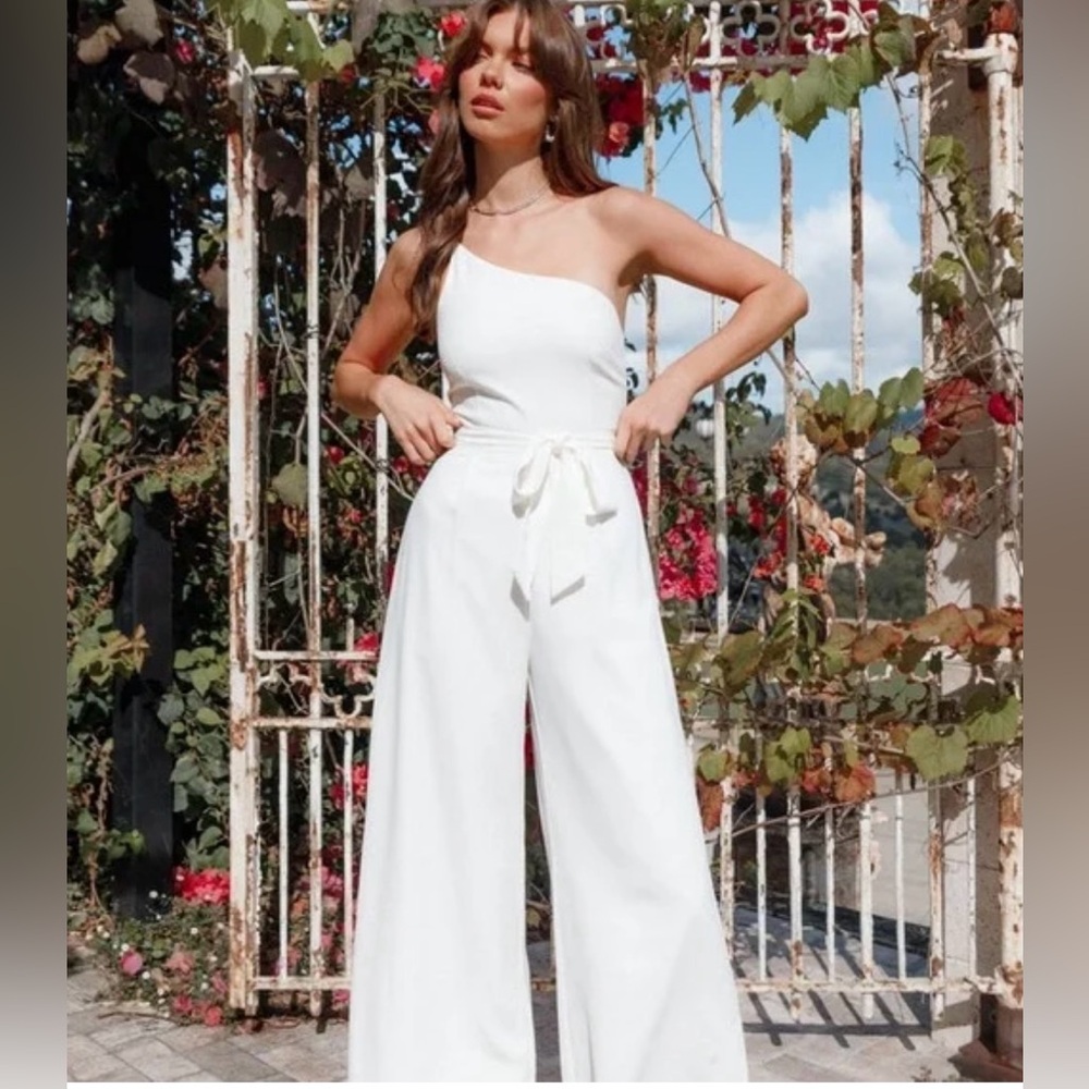 Petal & Pup Leyton Asymmetric Jumpsuit NWOT Size 10